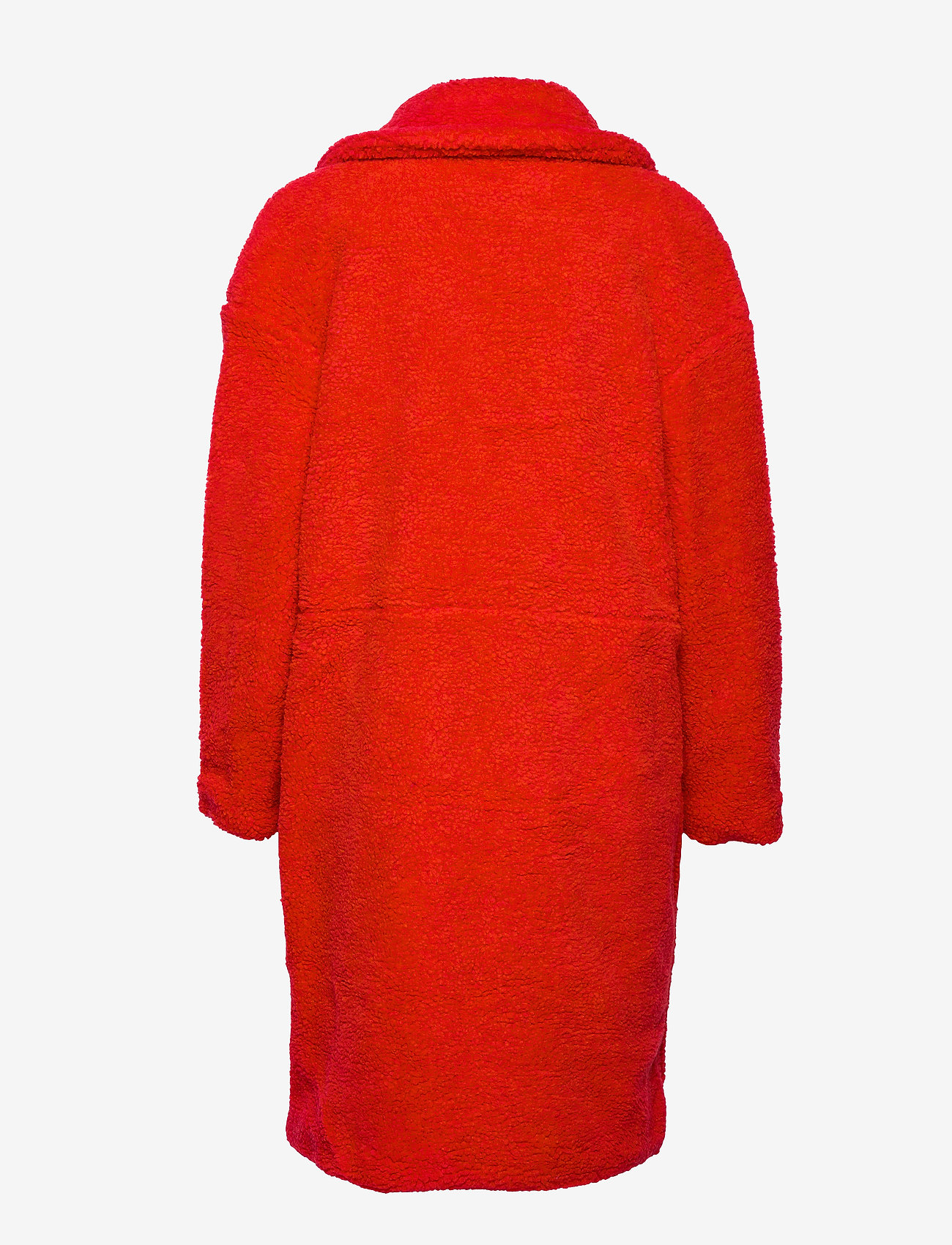 Svea - Marble Jacket - faux fur - bright red - 1