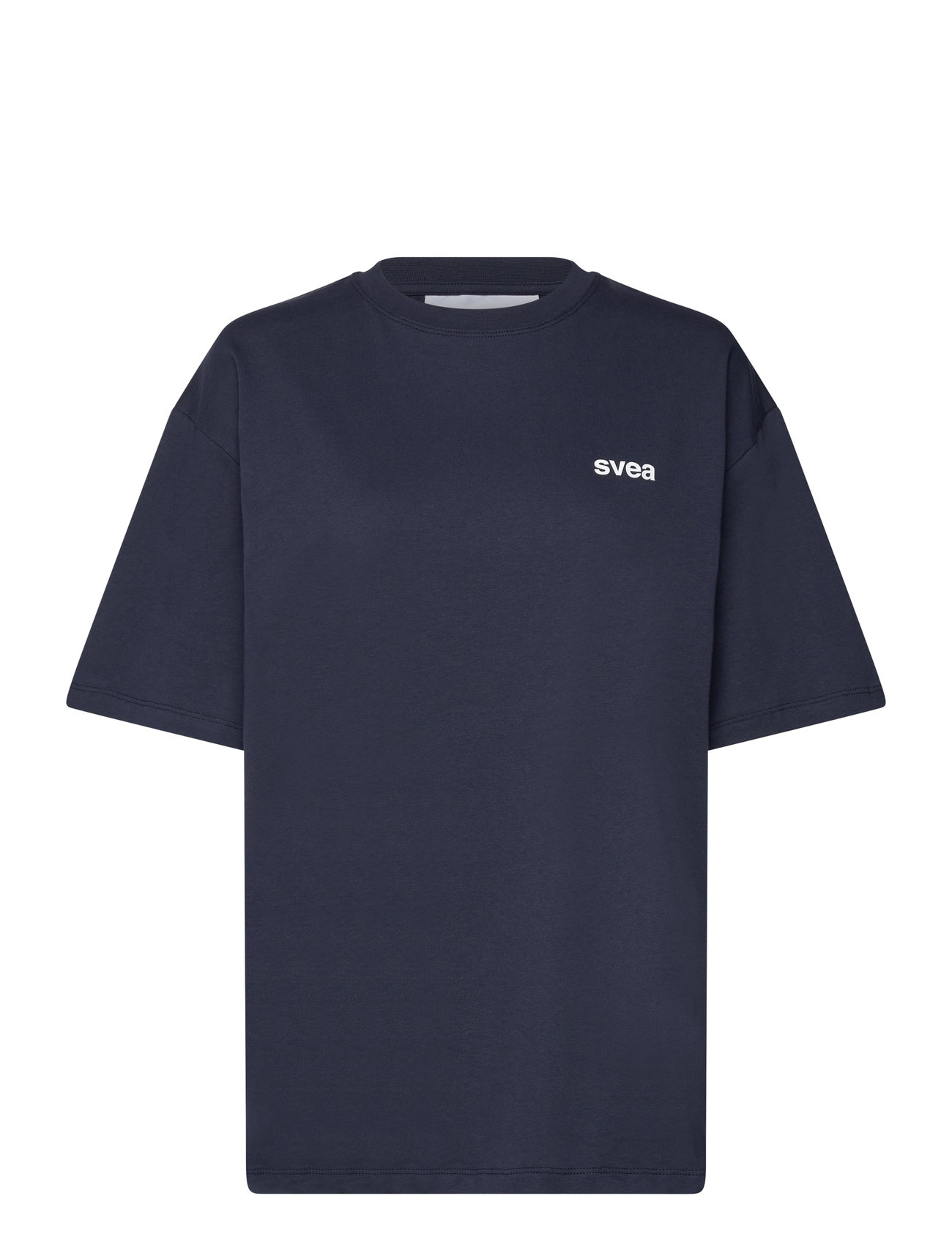 Svea Smaustin Boxy Ss T-Shirt Marinblå