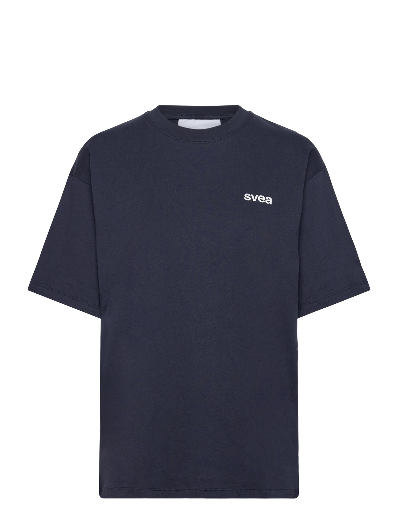 Svea Swaustin Boxy Ss T-Shirt Marinblå