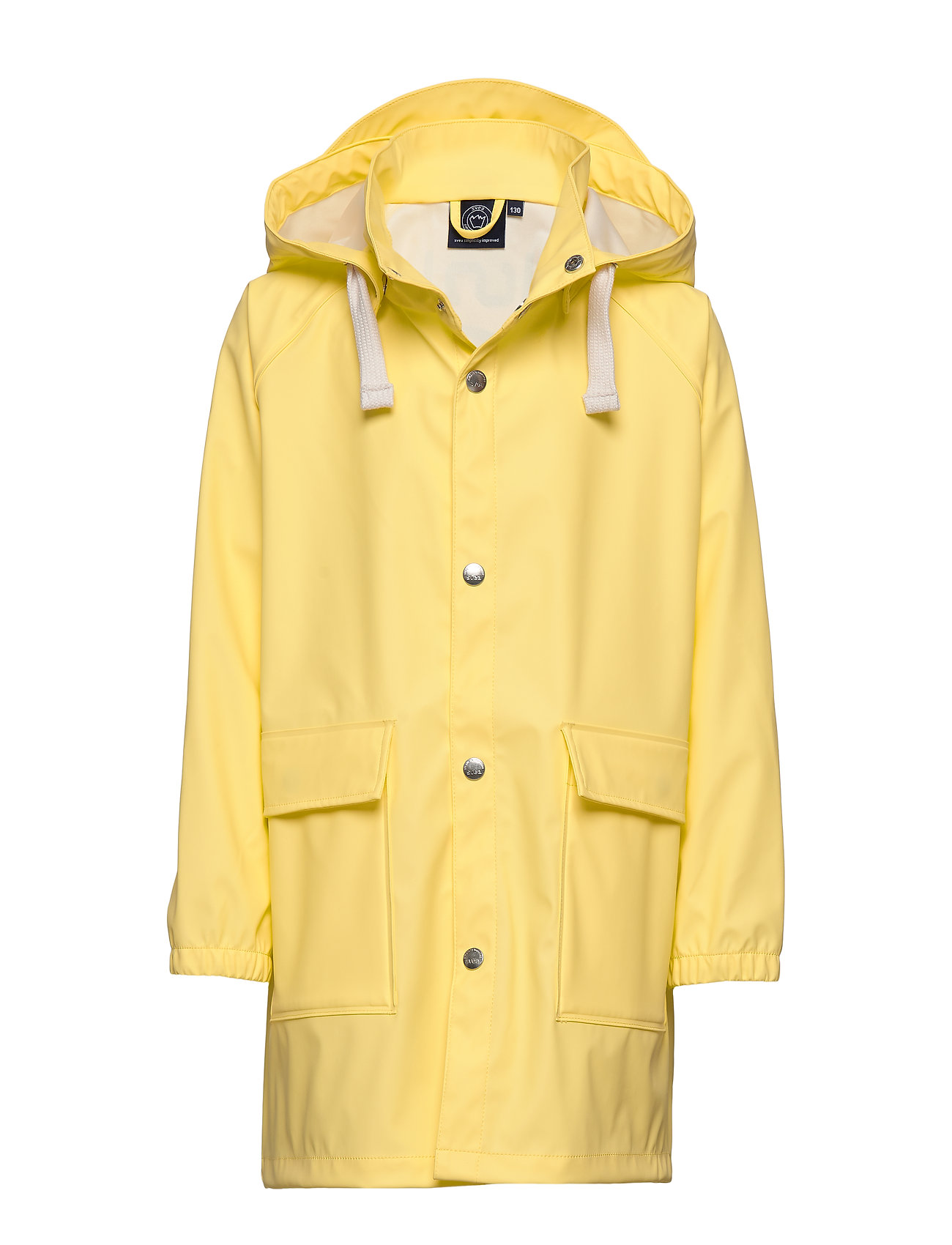K. Love Print Rain Jacket Outerwear Rainwear Jackets Keltainen Svea