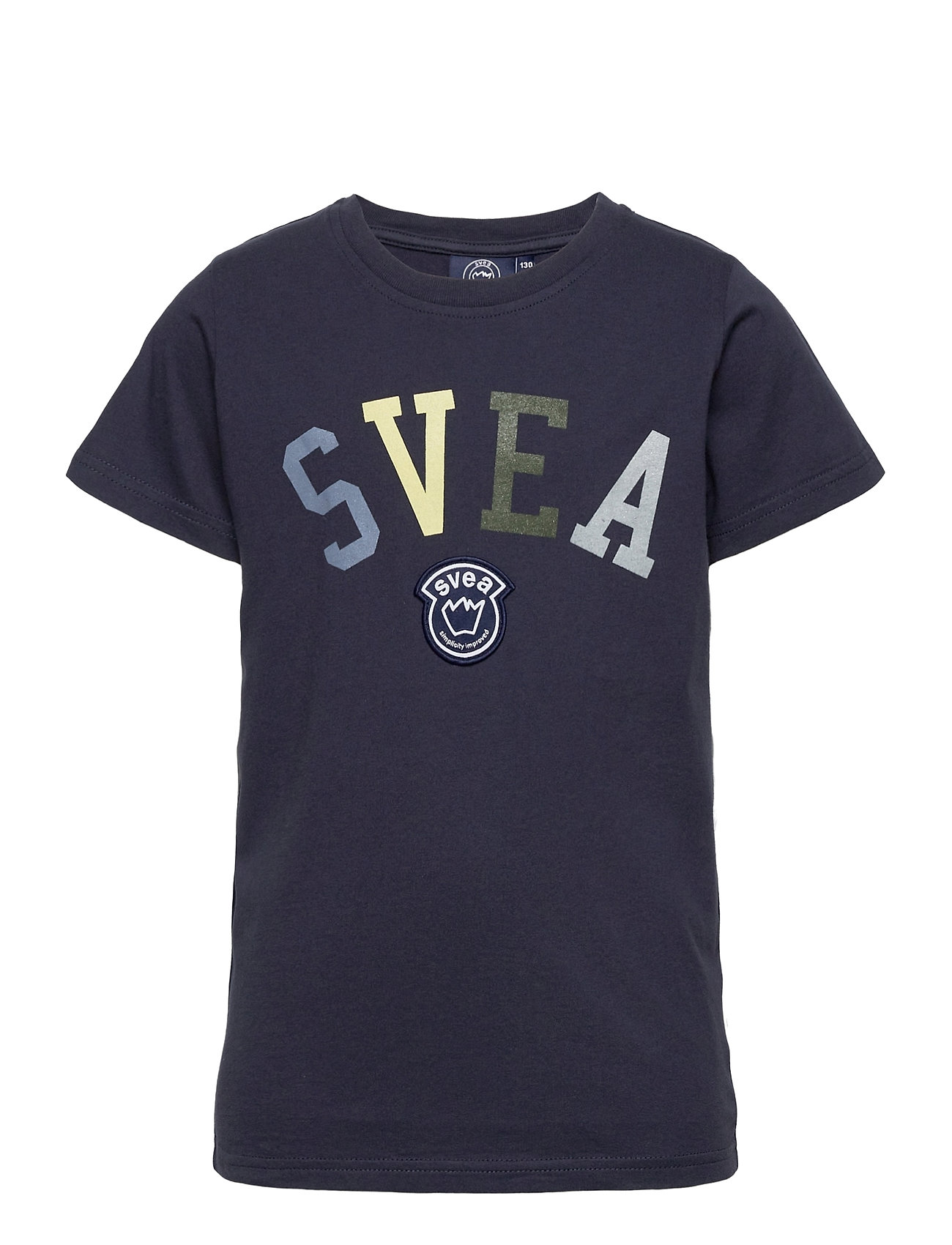 K. Multi Logo Tee T-shirts Short-sleeved Sininen Svea