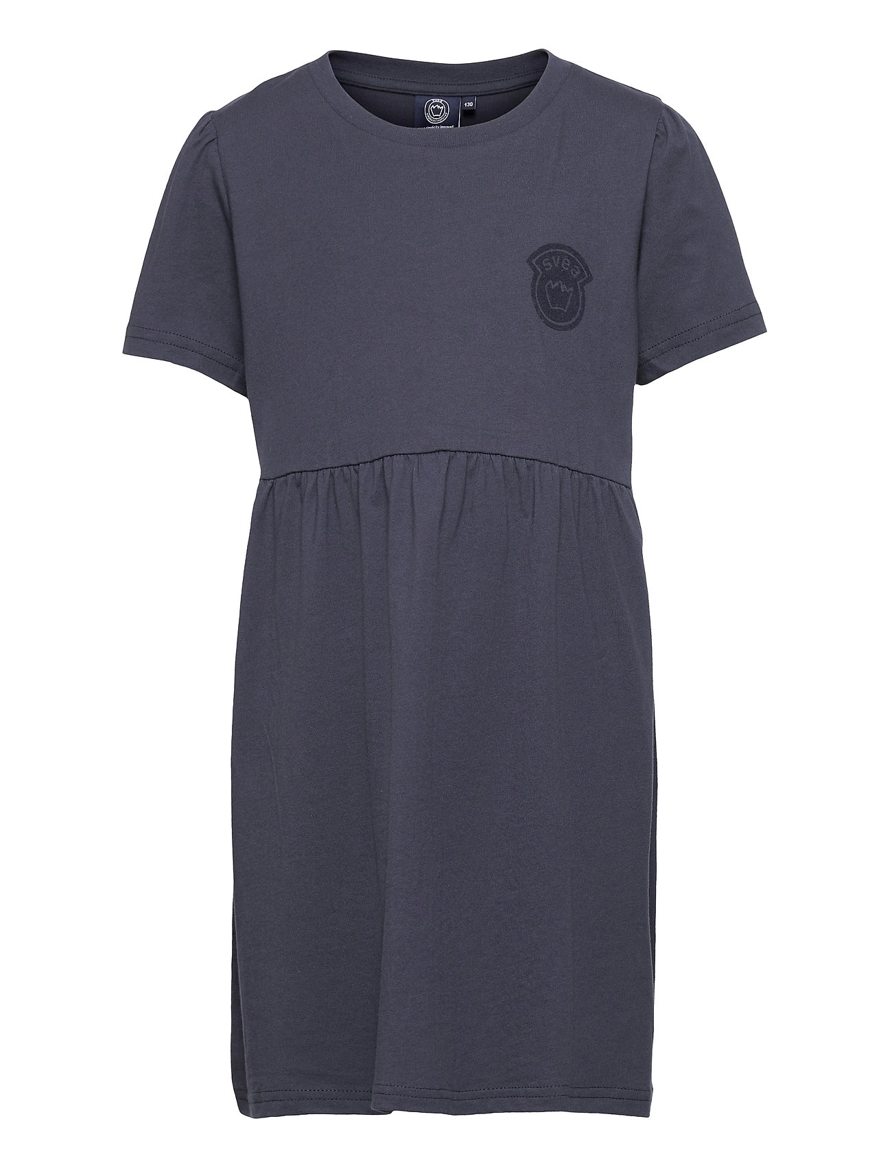 K. T-Shirt Frill Dress Mekko Sininen Svea