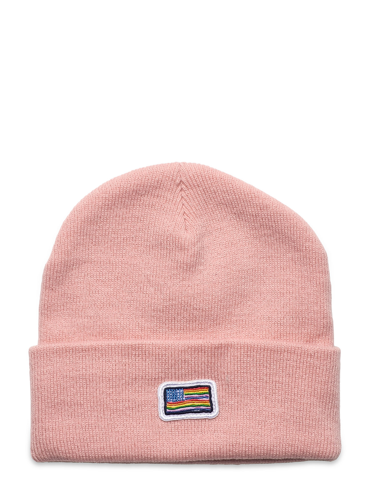 Alex Rainbow Flag Hat Accessories Headwear Beanies Vaaleanpunainen Svea