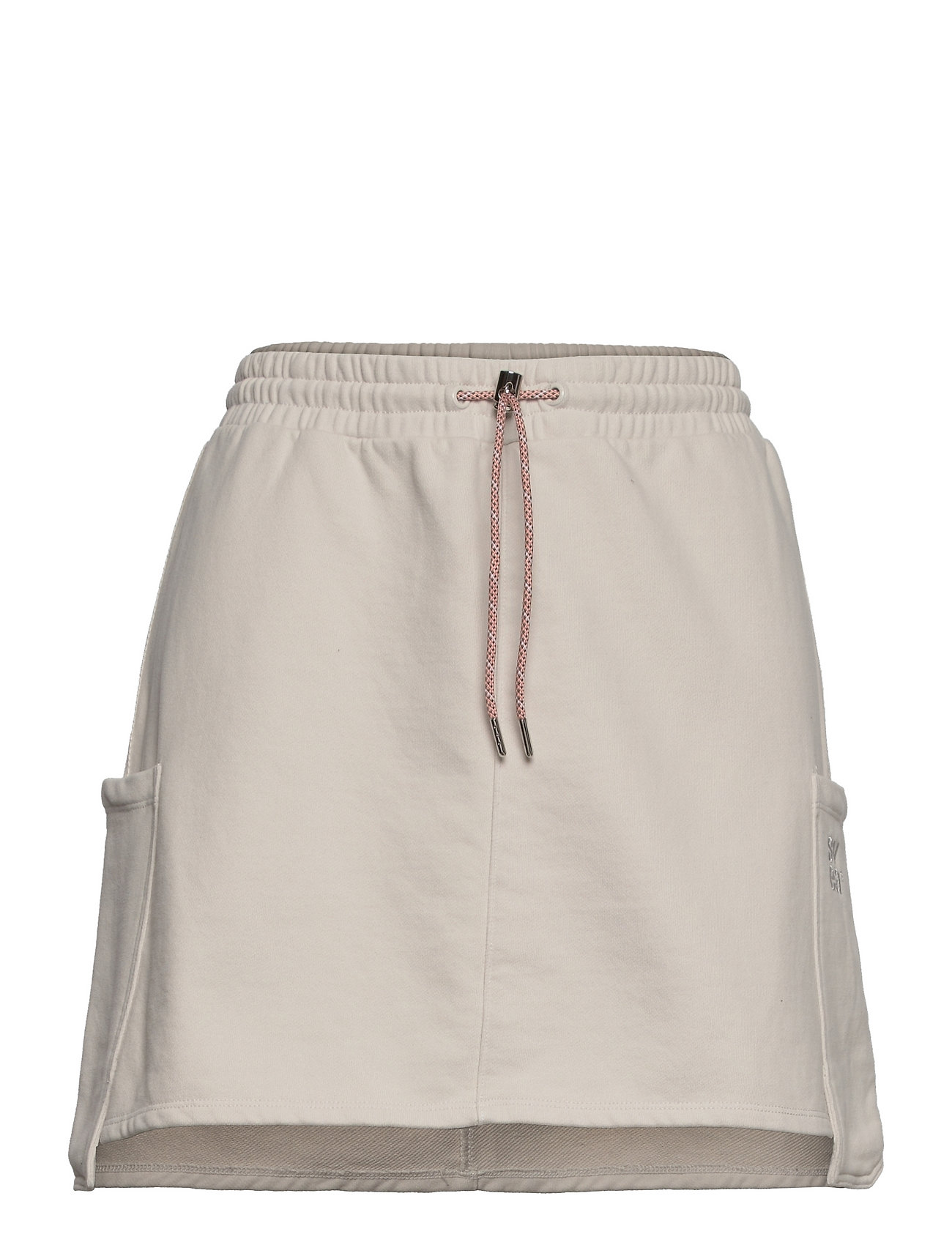 W. Pocket Sweat Skirt Kort Nederdel Beige Svea