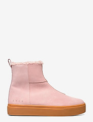 Svea - Suede / Pile Boots - flat ankle boots - soft pink - 2