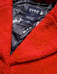 Svea - Marble Jacket - faux fur - bright red - 2