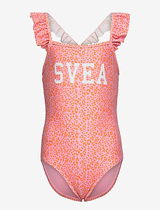 K. Frilly Swimsuit - swimsuits - pink