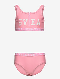K. Sporty Zip Bikini - bikinis - pink