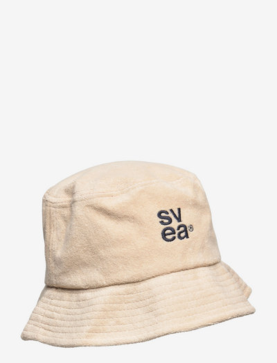 Svea Terry Bucket Hat - bucket hats - sand