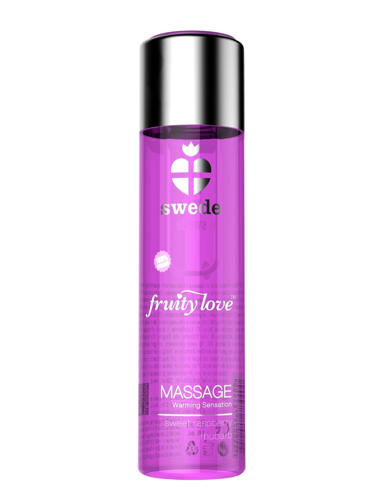 Fruity Love Massage Sweet Raspberry Rhubarb 60 ml