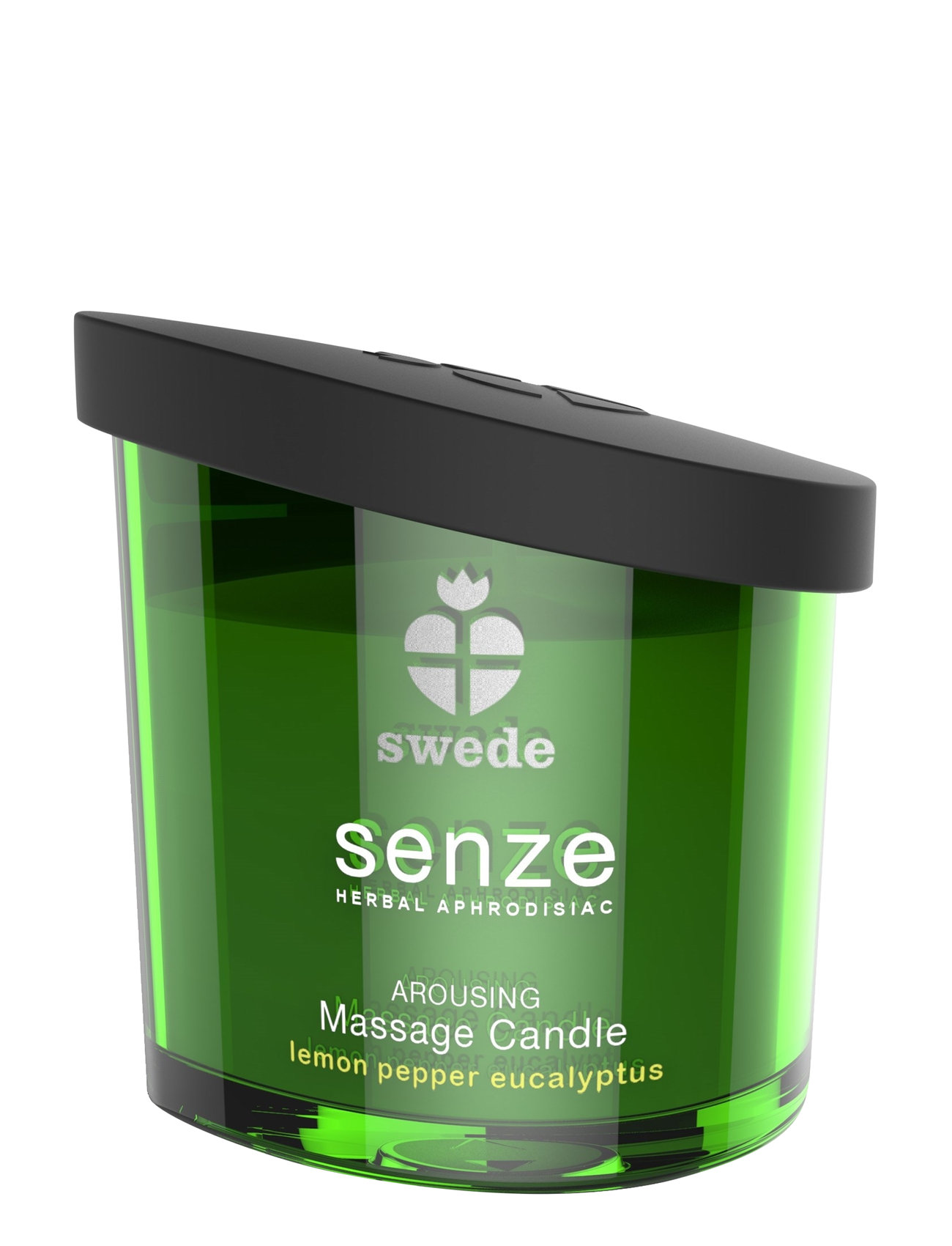 Swede Arousing Massage Candle - Lemon Pepper Eucalyptus Doftljus Nude Swede