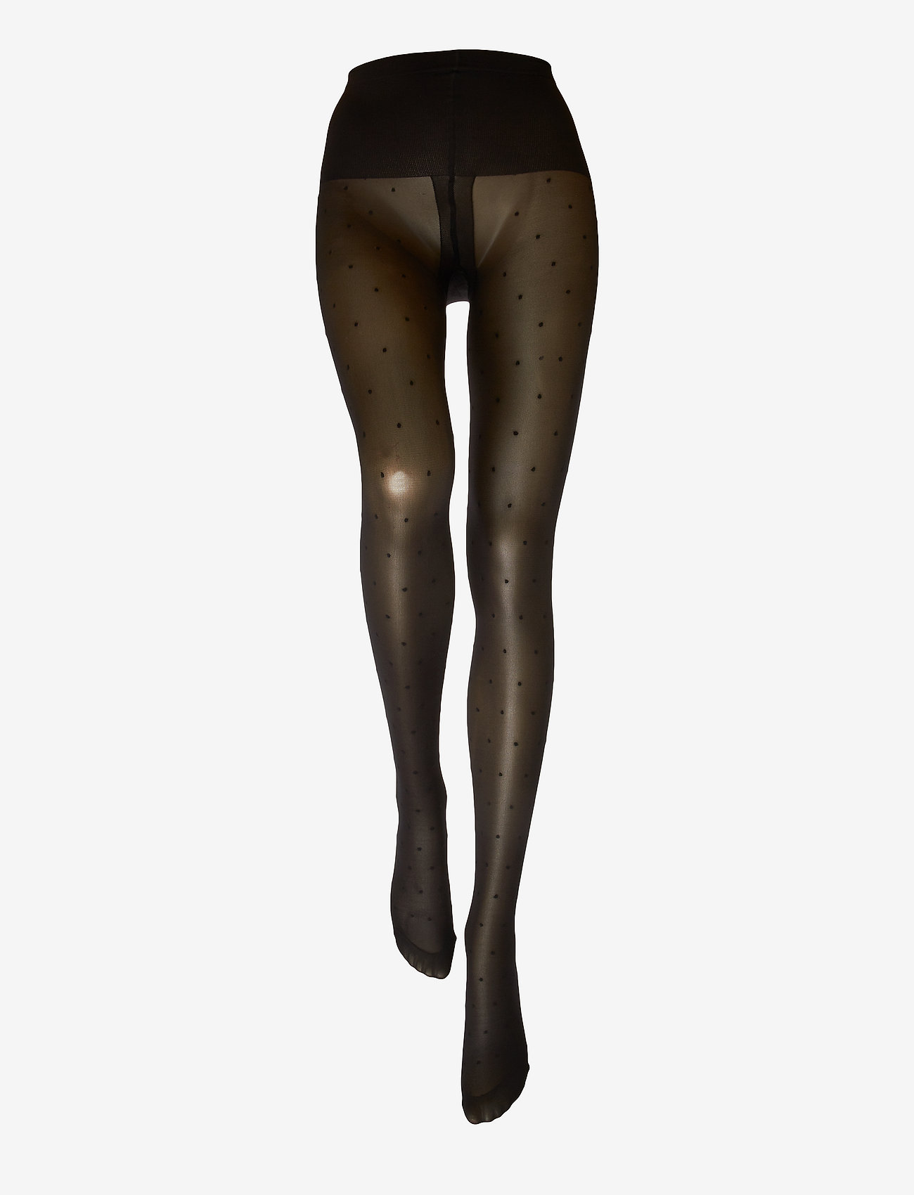 Doris Dots Tights 40d (Black) (22 €) - Swedish Stockings - | Boozt.com