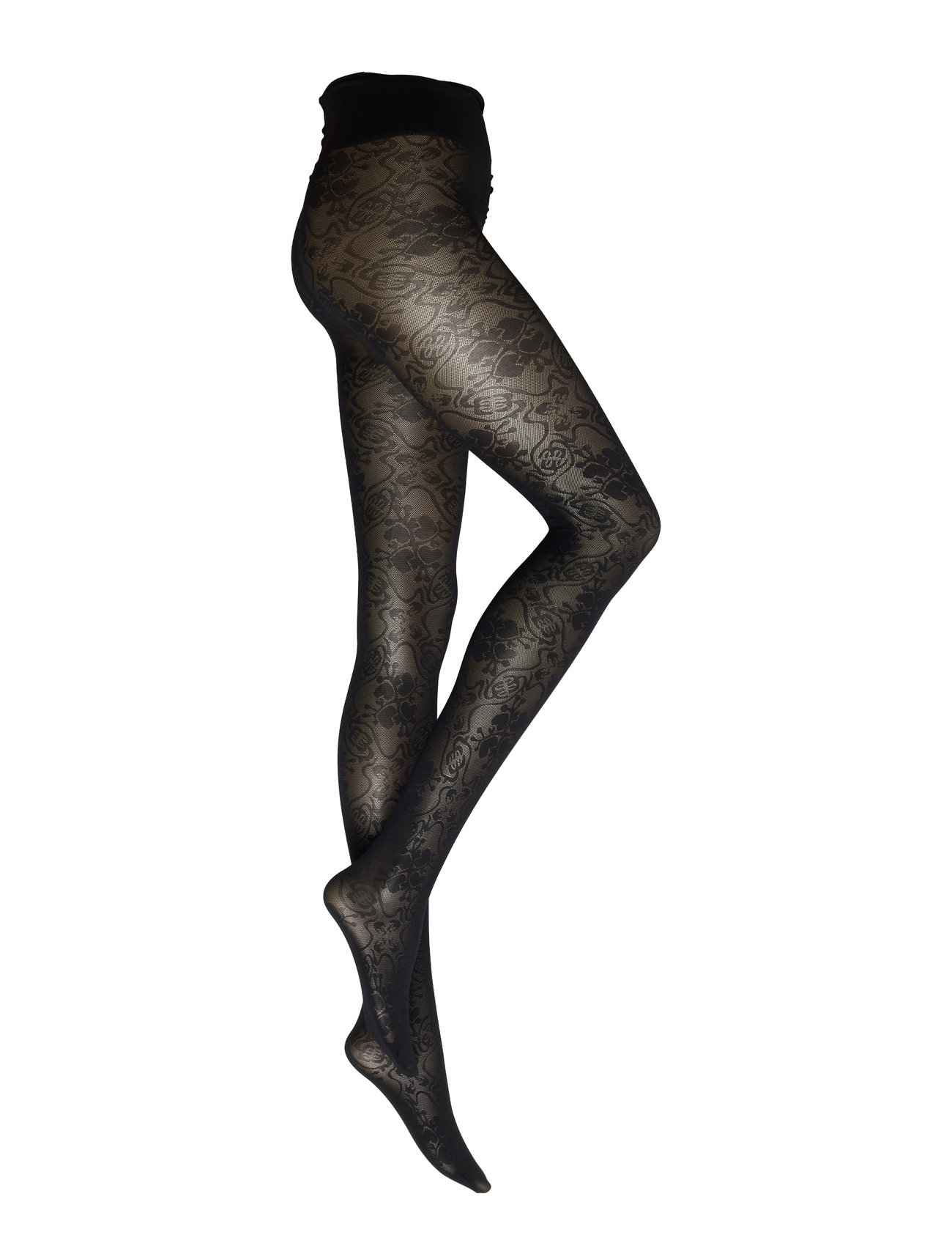 Rodebjer Callie Rendezvous Tights Designers Pantyhose & Leggings Black Swedish Stockings