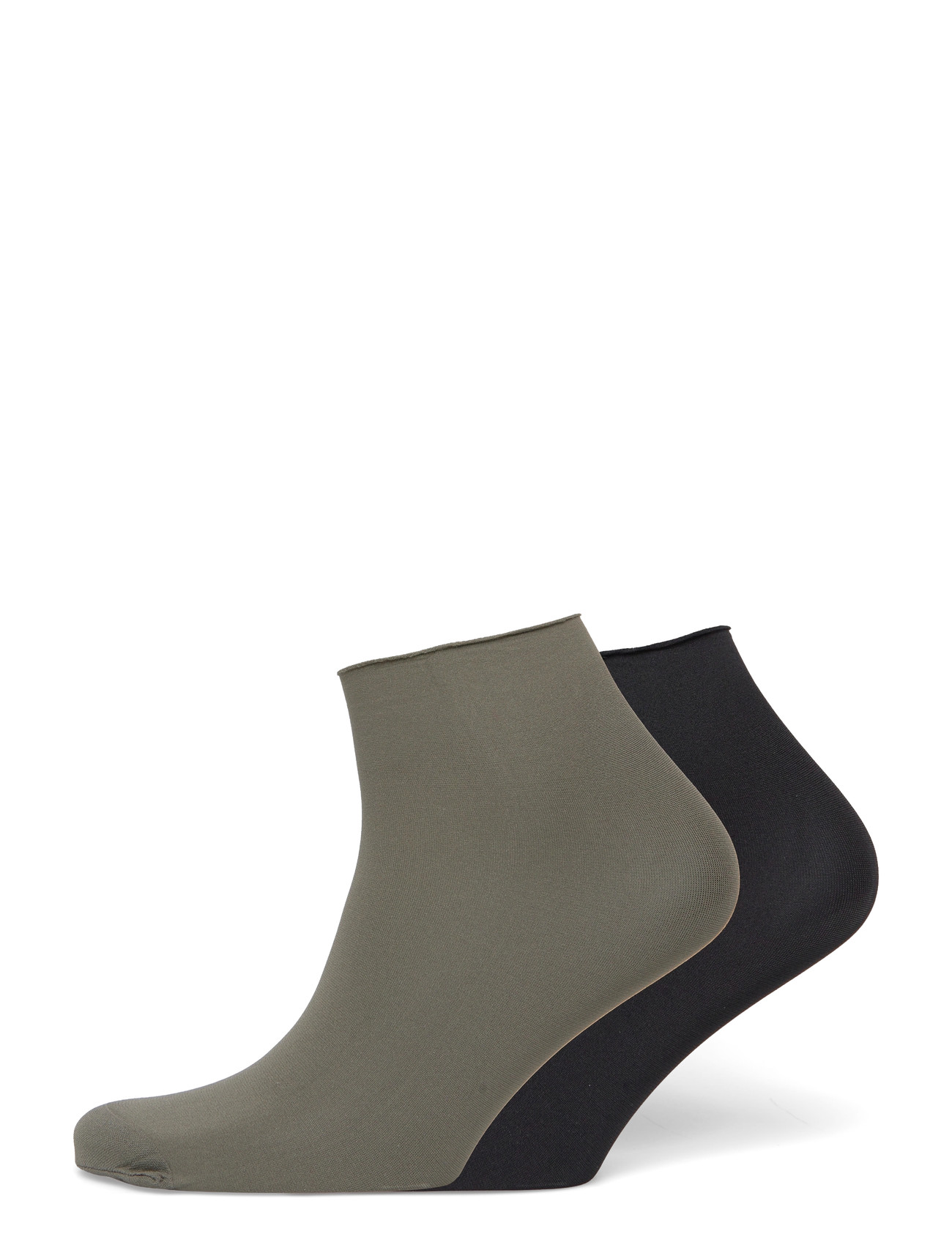 SWEDISH STOCKINGS Judith Premium Socken 2-Pack 30D Khaki - One Size - Damen