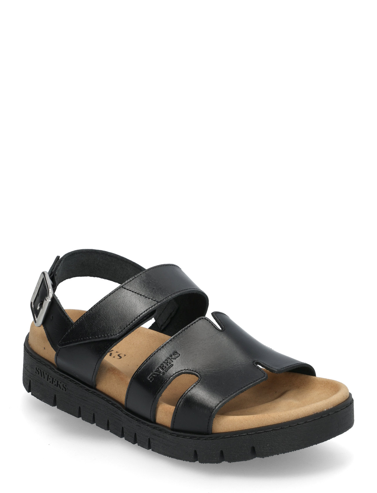 Gabriela Shoes Sandals Flat Sandals Black SWEEKS