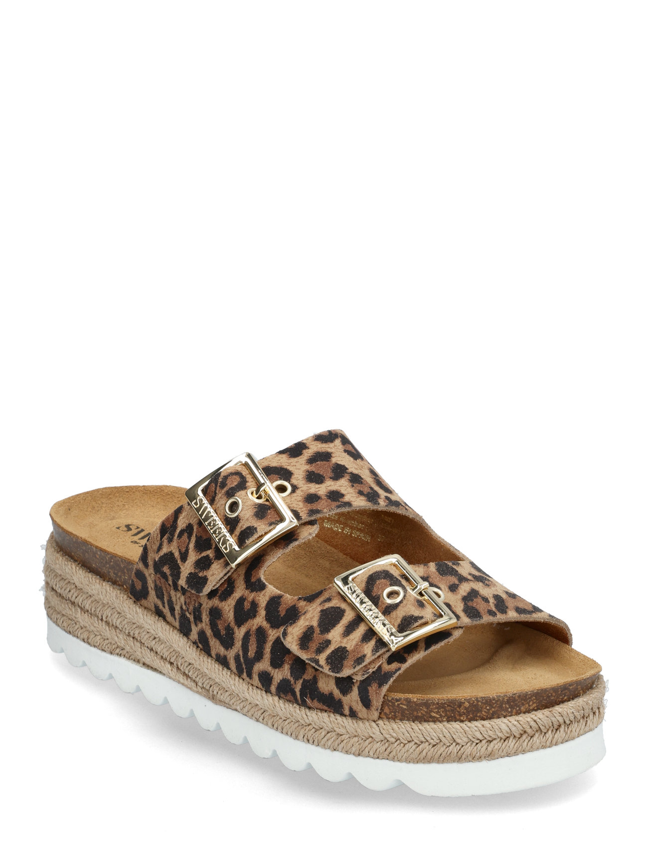 Sonja Shoes Sandals Flat Sandals Beige SWEEKS