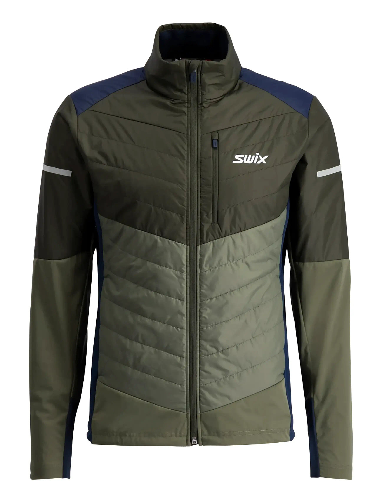 SWIX Nordic Warm Hybrid Jacke M Khaki - S - Herren