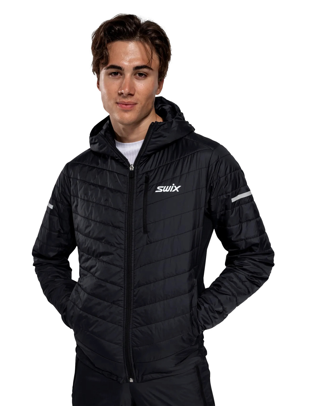 Swix Nordic Insulate Jacket M, S, Black, Sport Jackets > Sport Padded Jackets, Herre
