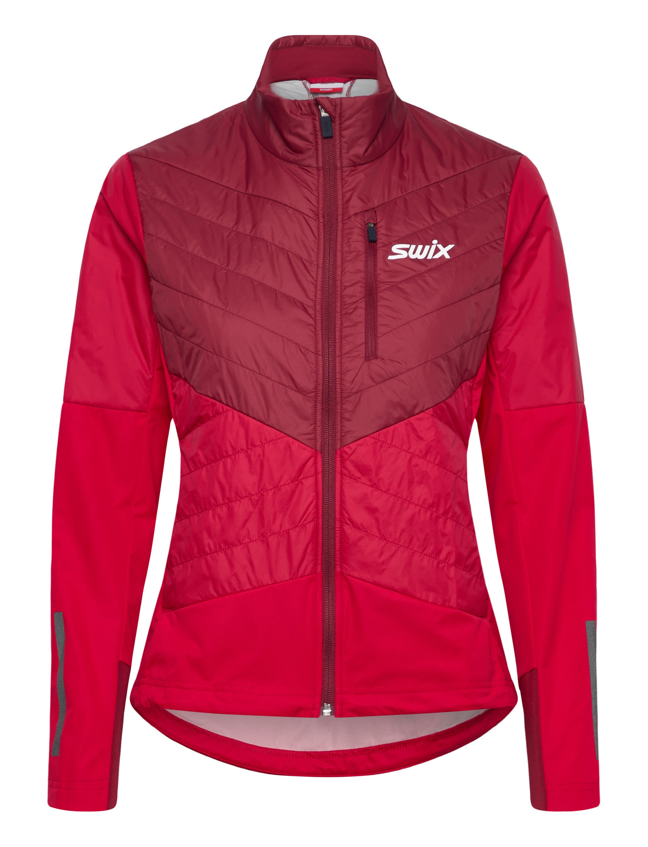 Swix Nordic Warm Hybrid Jacket W, S, Red, Sport Jackets > Sport Casual Jackets, Dame