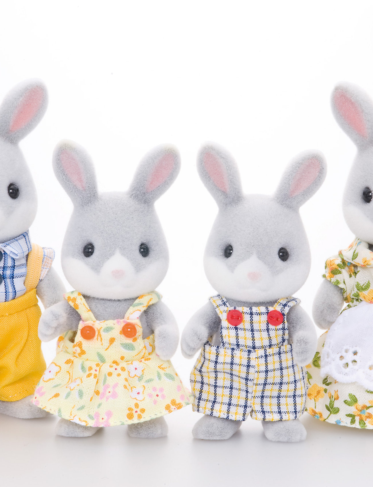 Sylvanian families Cottontail Rabbit Family, One Size, Multi/patterned, Legesæt Og Actionfigurer > Legesæt, Børn