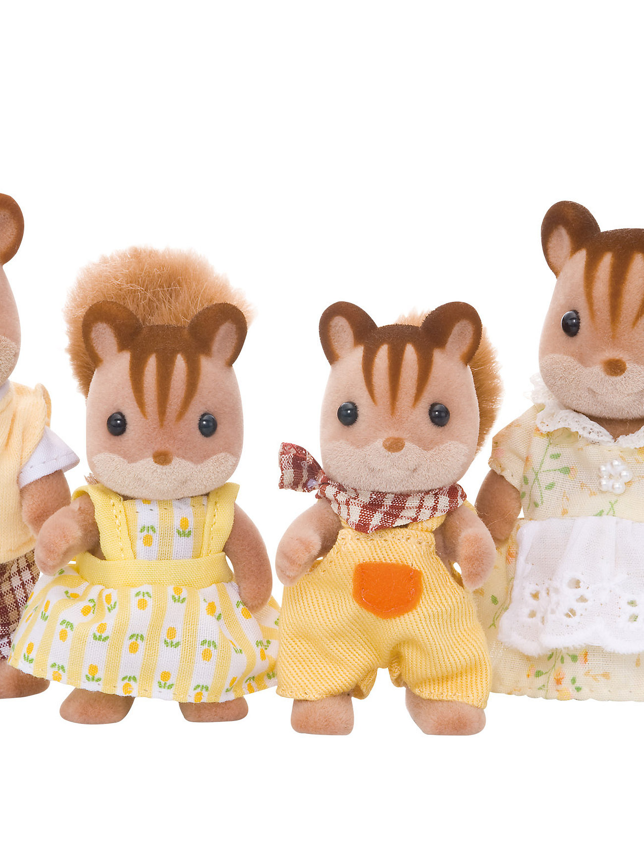 Sylvanian families Walnut Squirrel Family, One Size, Multi/patterned, Legesæt Og Actionfigurer > Legesæt, Børn