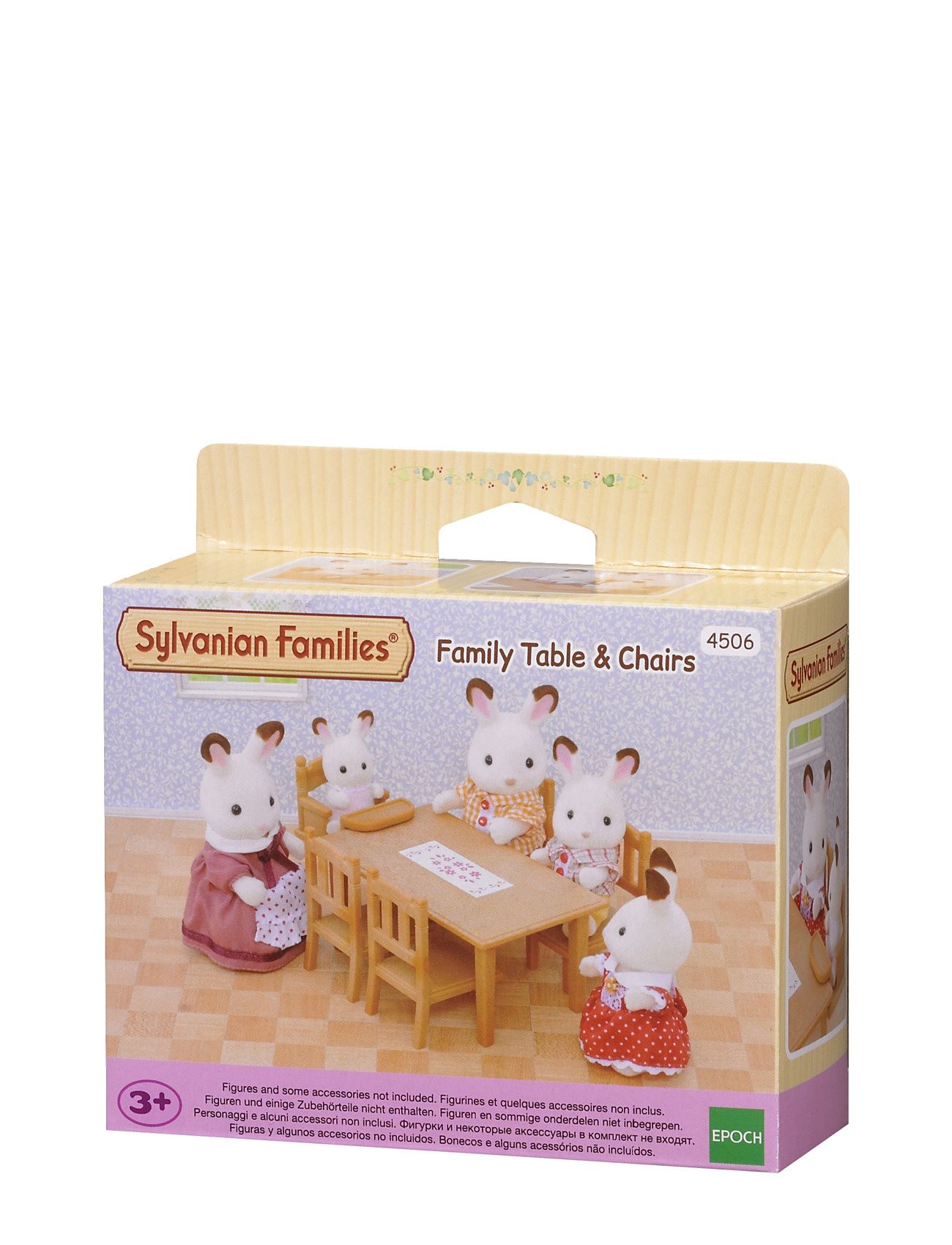 Family Table & Chairs Toys Playsets & Action Figures Play Sets Multi/patterned Sylvanian Families