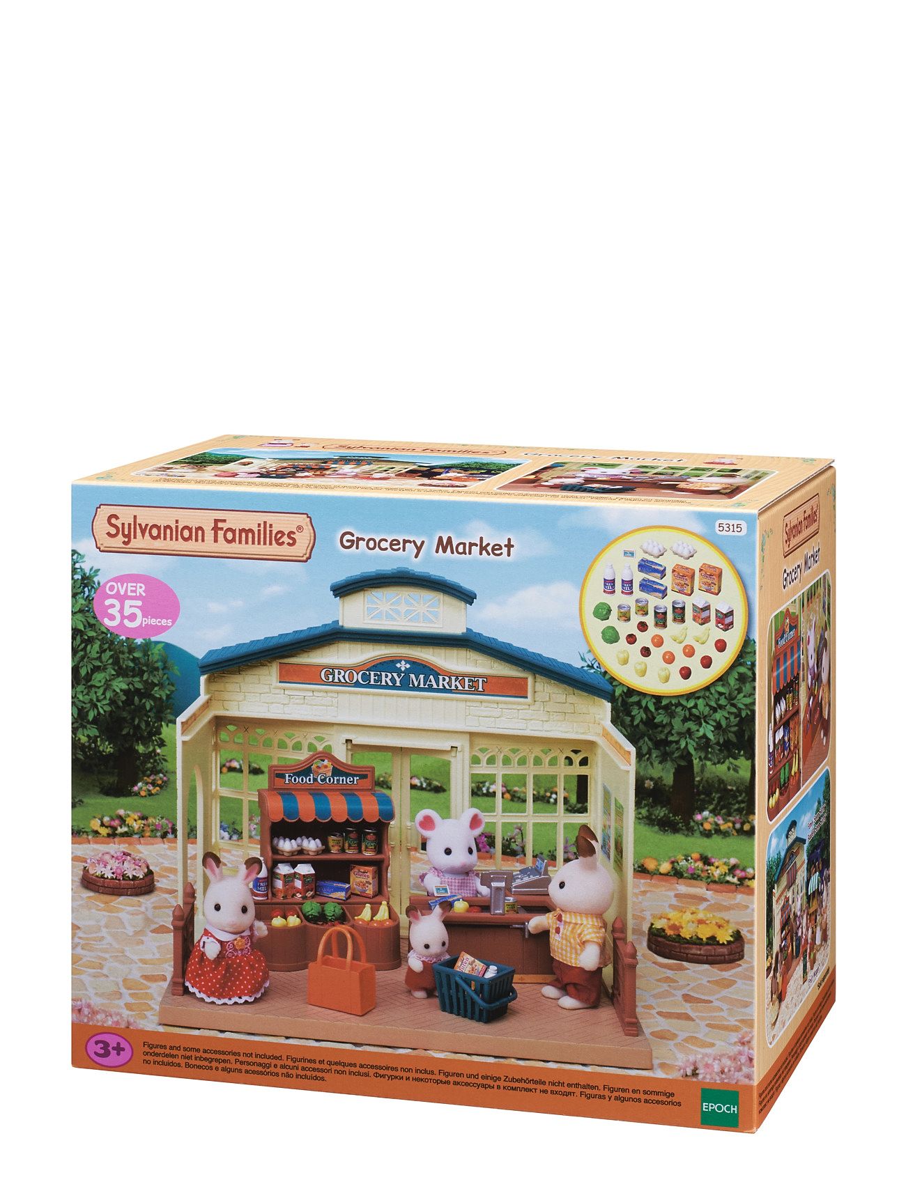 Grocery Market Toys Playsets & Action Figures Play Sets Multi/patterned Sylvanian Families