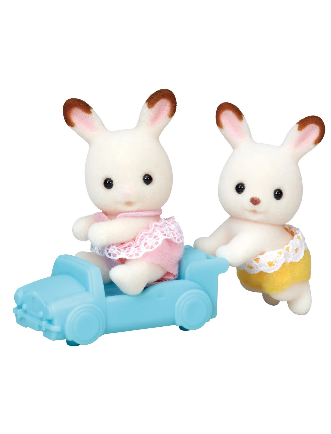 Sylvanian families Chocolate Rabbit Twins (New), One Size, Multi/patterned, Legesæt Og Actionfigurer > Legesæt, Børn