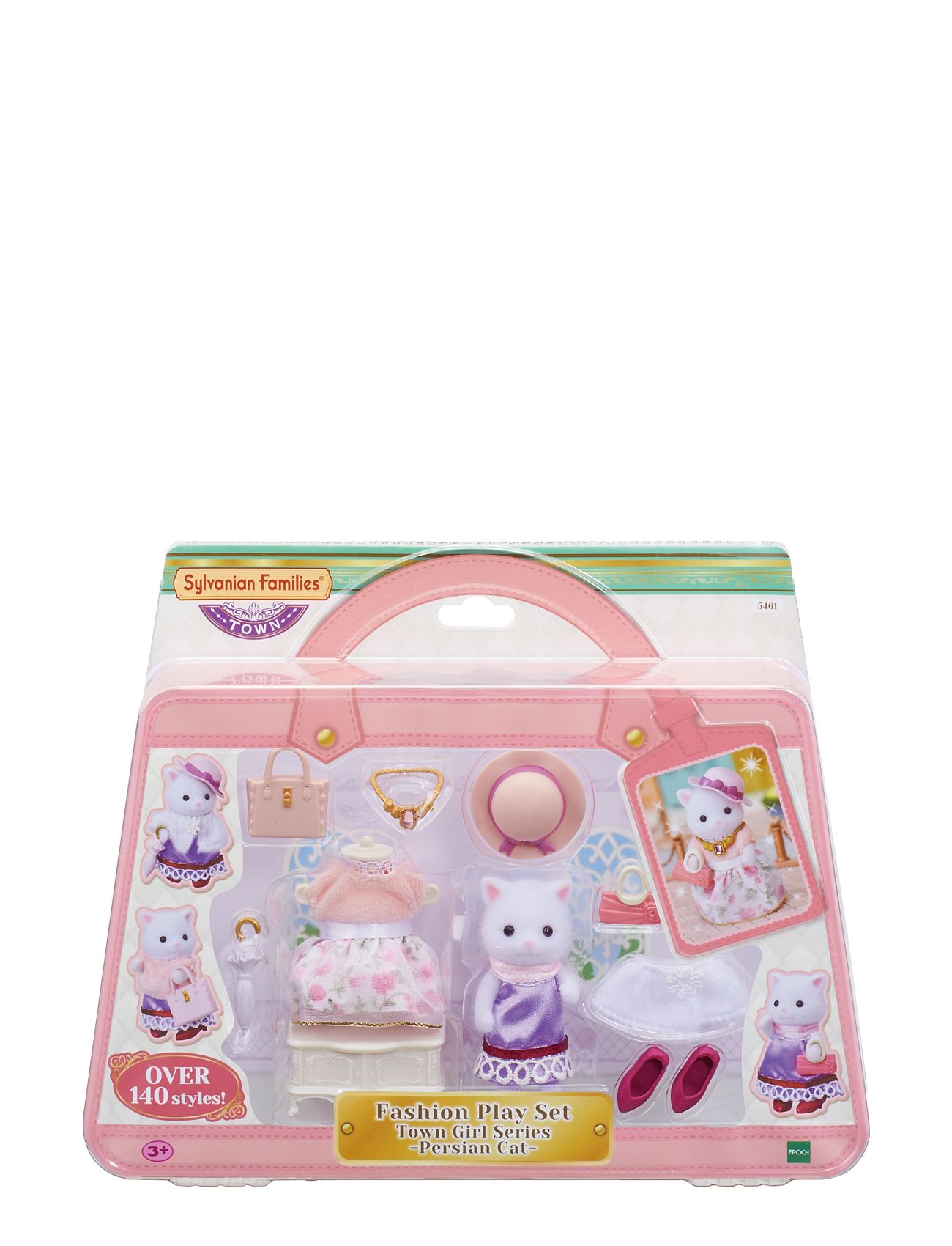 Fashion Play Set Town Girl Series - Persian Cat- Toys Playsets & Action Figures Play Sets Multi/patterned Sylvanian Families