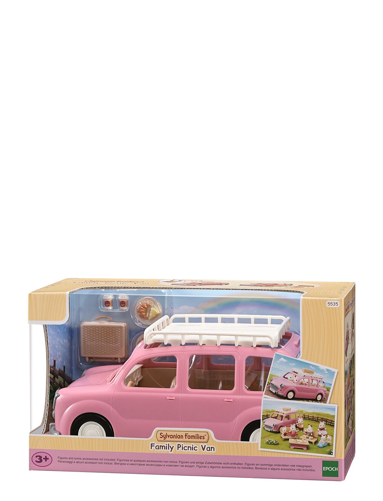 Family Picnic Van Toys Playsets & Action Figures Play Sets Multi/patterned Sylvanian Families