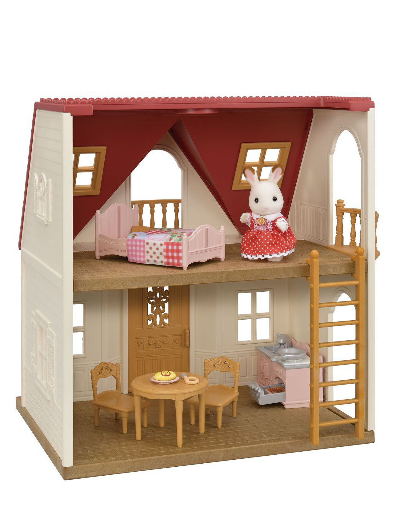 Sylvanian families Red Roof Cosy Cottage, One Size, Multi/patterned, Legesæt Og Actionfigurer > Legesæt, Børn
