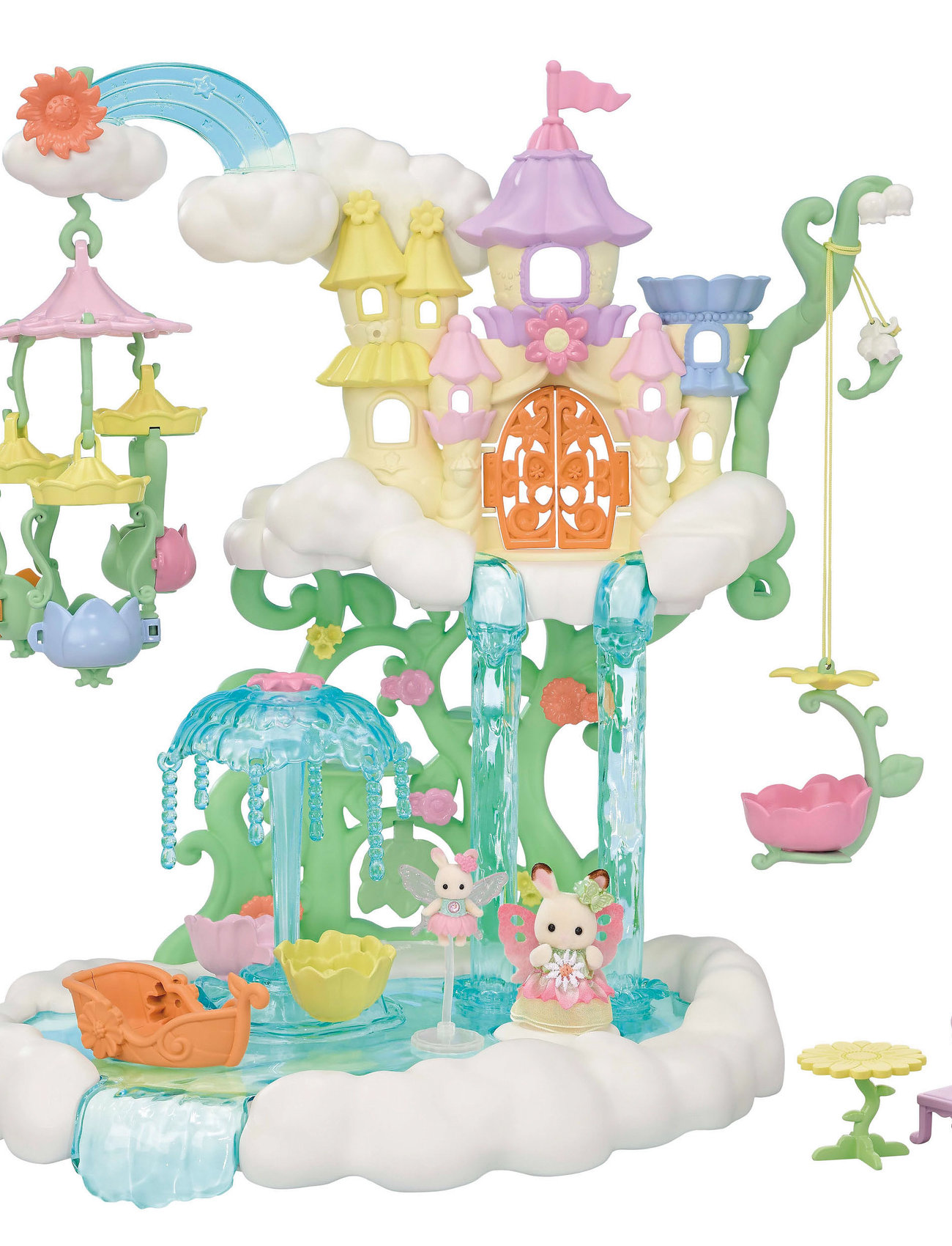 Sylvanian families Skytop Fairy Castle, One Size, Multi/patterned, Legesæt Og Actionfigurer > Legesæt, Børn