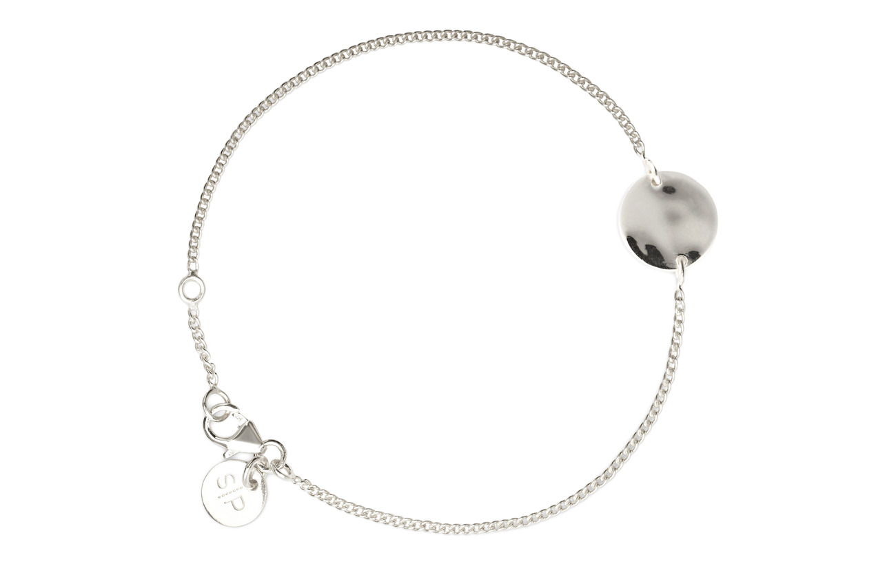 Minimalistica Bracelet Hammered SilversilverSyster Circle P WD2IE9YH
