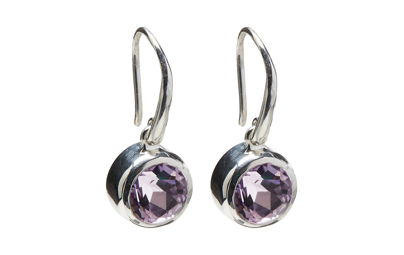 Syster P LONE STAR EARRRINGS rosa AMETHYST, silver Smycken Syster P LONE STAR EARRRINGS rosa AMETHYST, silver Smycken