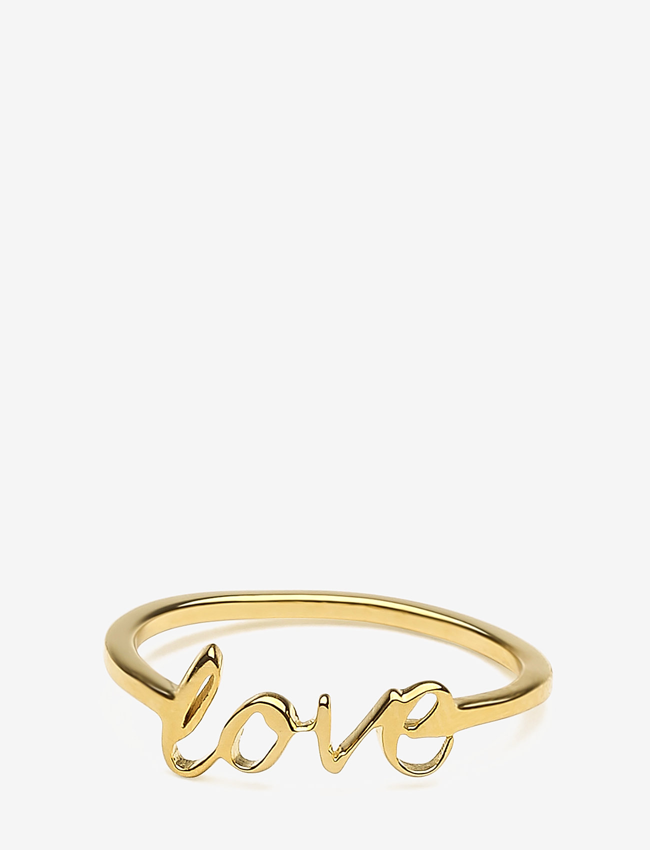 Snap Ring Love Gold Gold 39 Syster P Boozt Com
