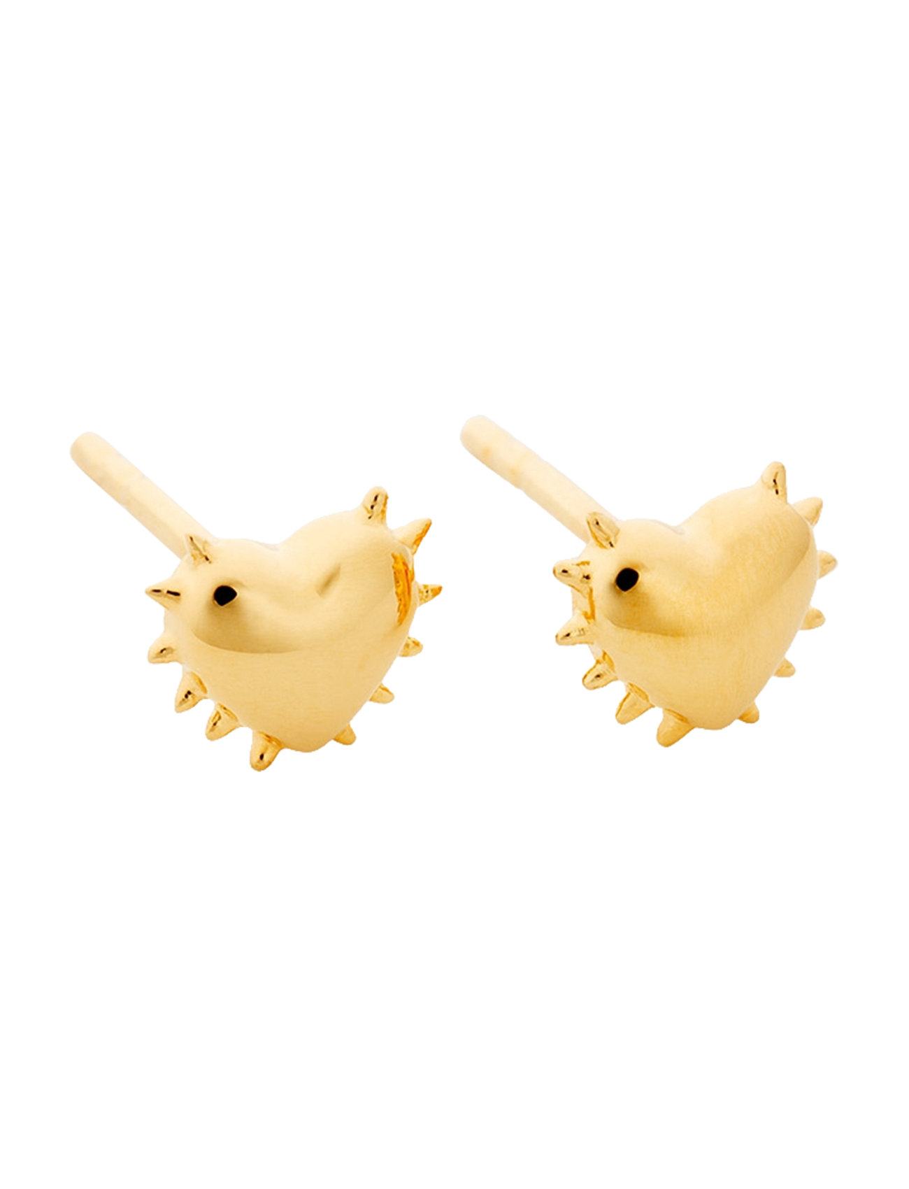 True Love Spike Heart Stud Earrings Accessories Jewellery Earrings Studs Gold Syster P