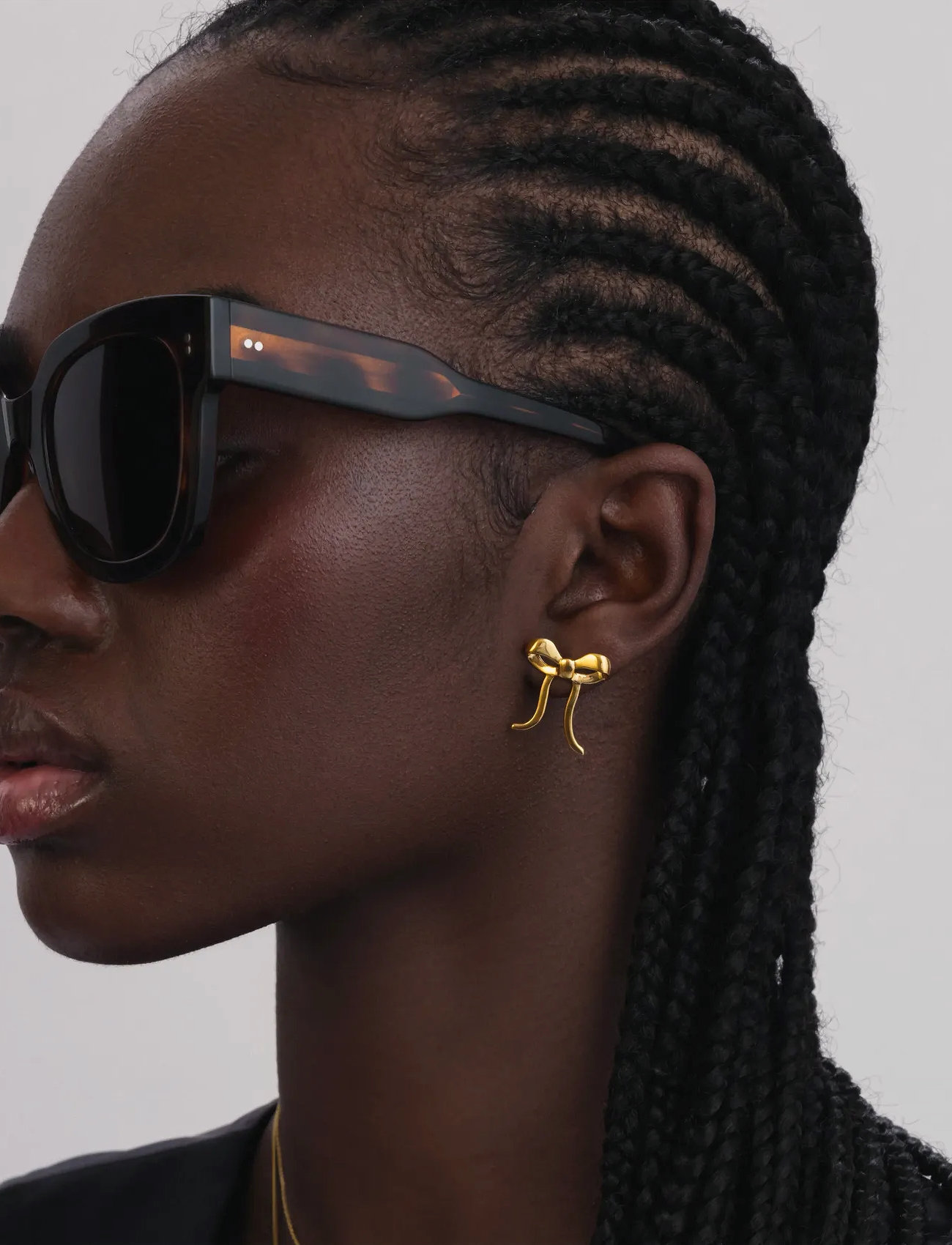 Syster P Rosie Earrings, One Size, Gold, Øreringe > Ørestikker, Dame