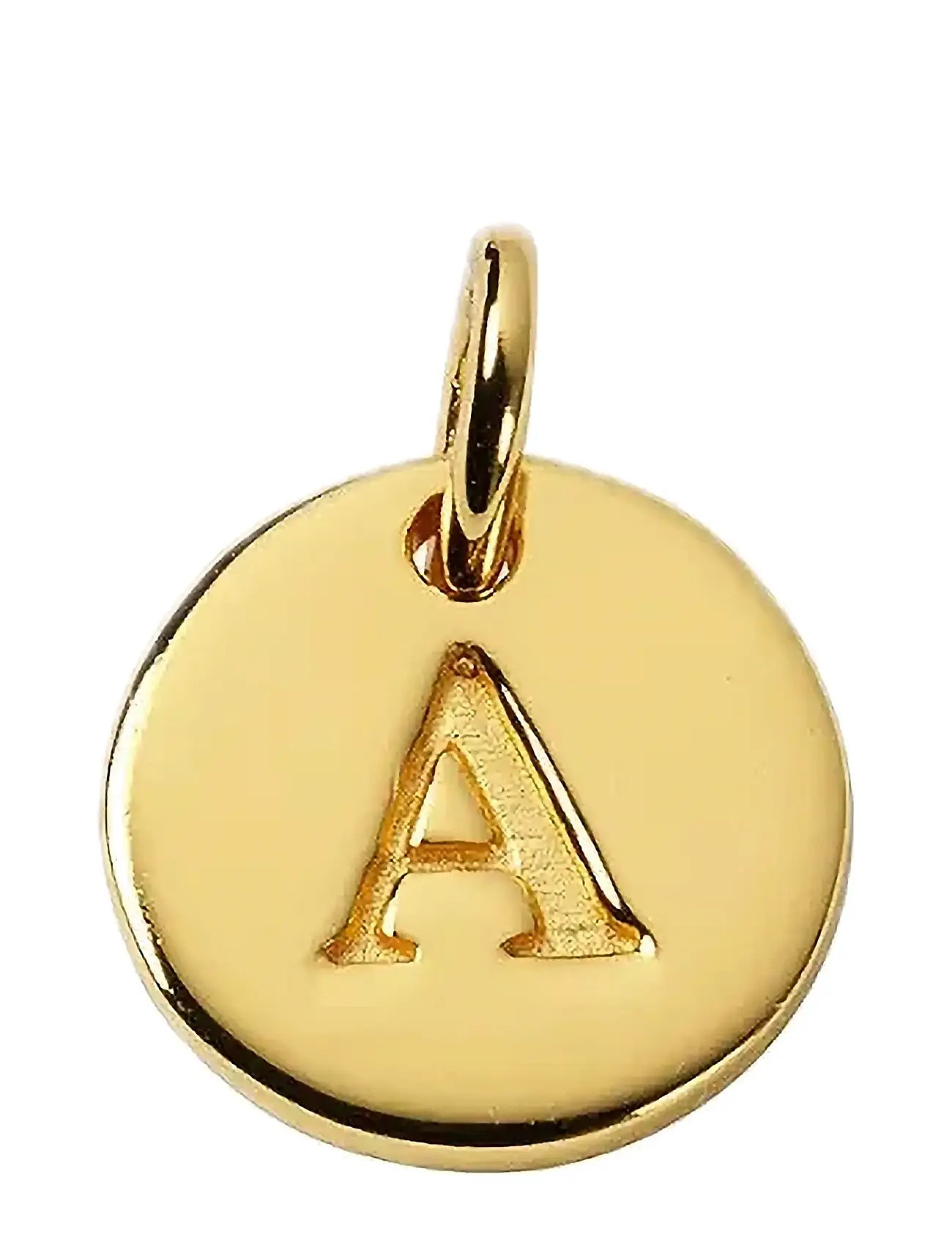 Syster P Beloved Mini Letter Gold, One Size, Gold, Smykker > Vedhæng, Dame