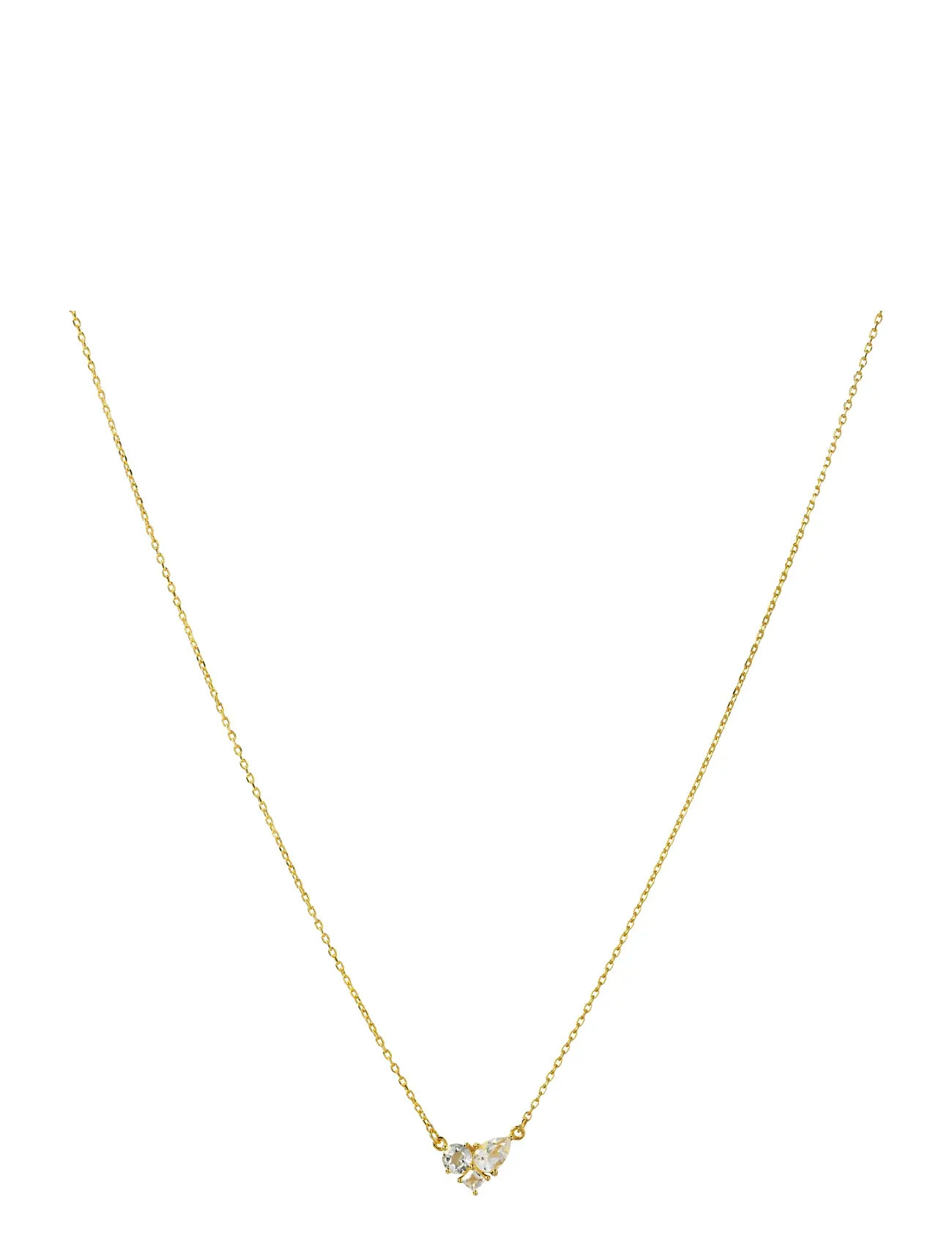 Syster P Pam Necklace Gold, One Size 44 - 50 cm, Gold, Halskæder > Smukke Halskæder, Dame