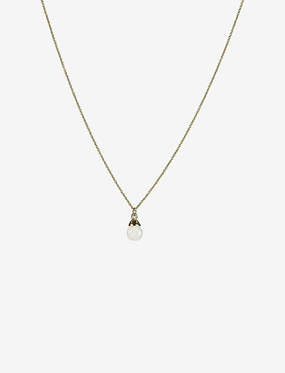 Mini Teardrop Necklace Gold - kettingen met hanger - gold