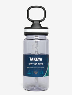 TAKEYA Tritan Straw Bottle 18oz/530ml - water bottles & glass bottles - clear