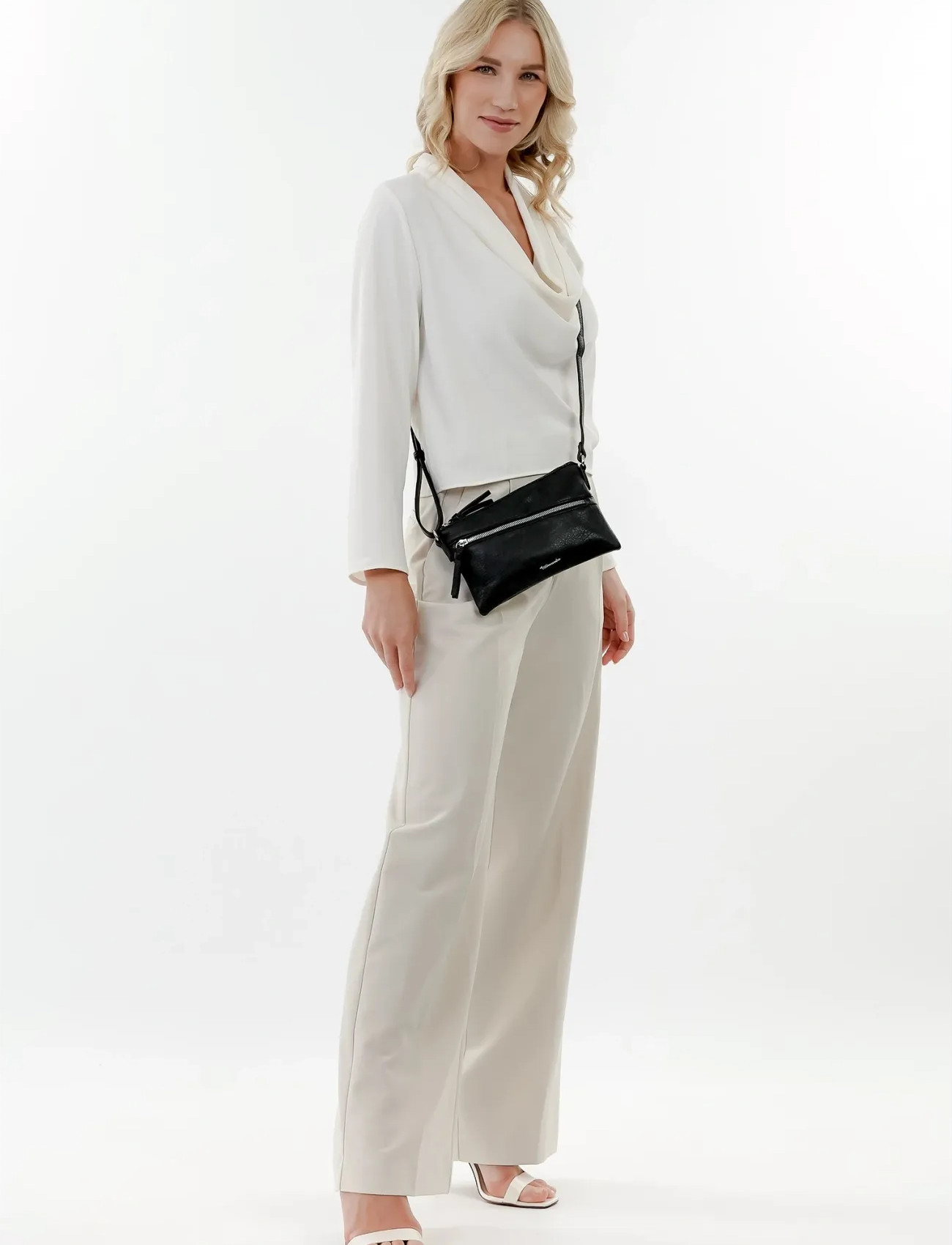 Tamaris Bags Tas Alessia, One Size, Black, Tasker > Crossbody-Tasker, Dame