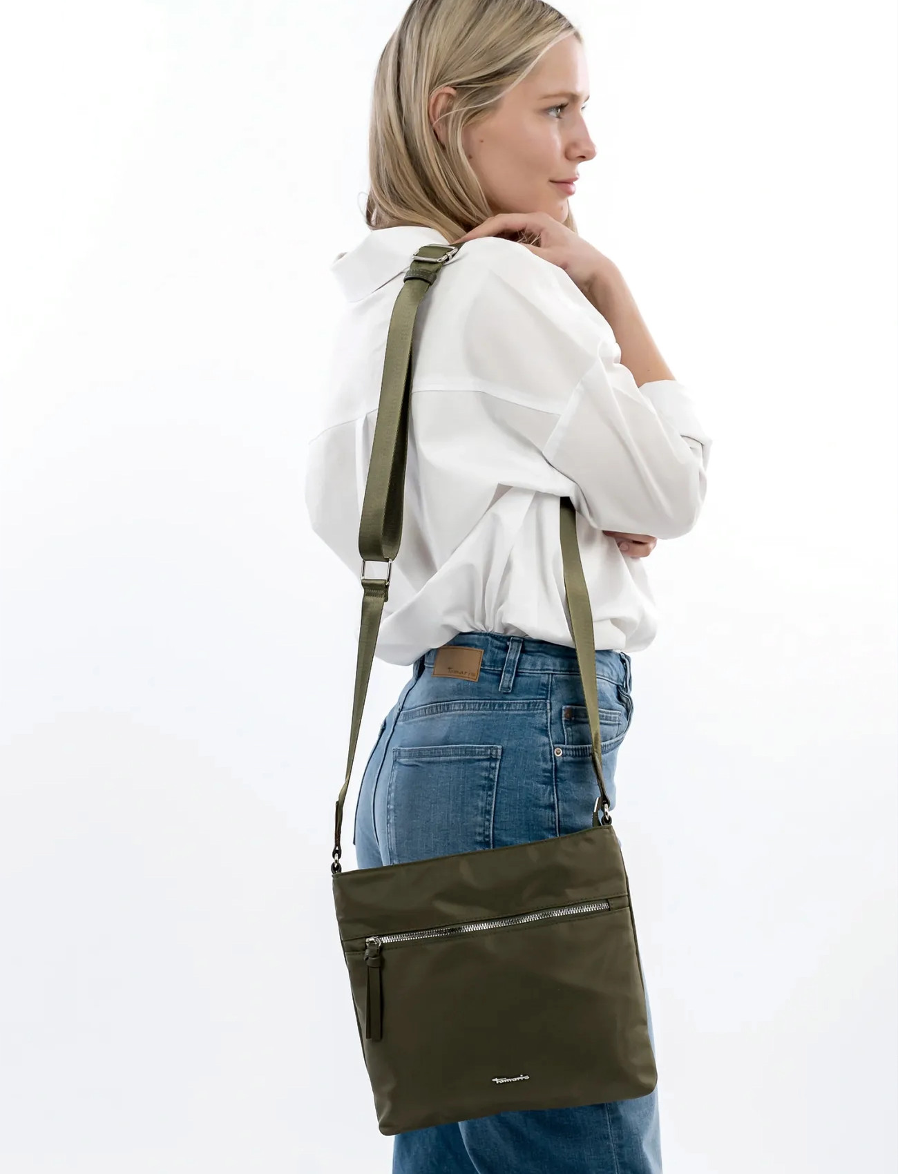 Tamaris Bags Tas Giuseppa, One Size, Khaki green, Tasker > Crossbody-Tasker, Dame