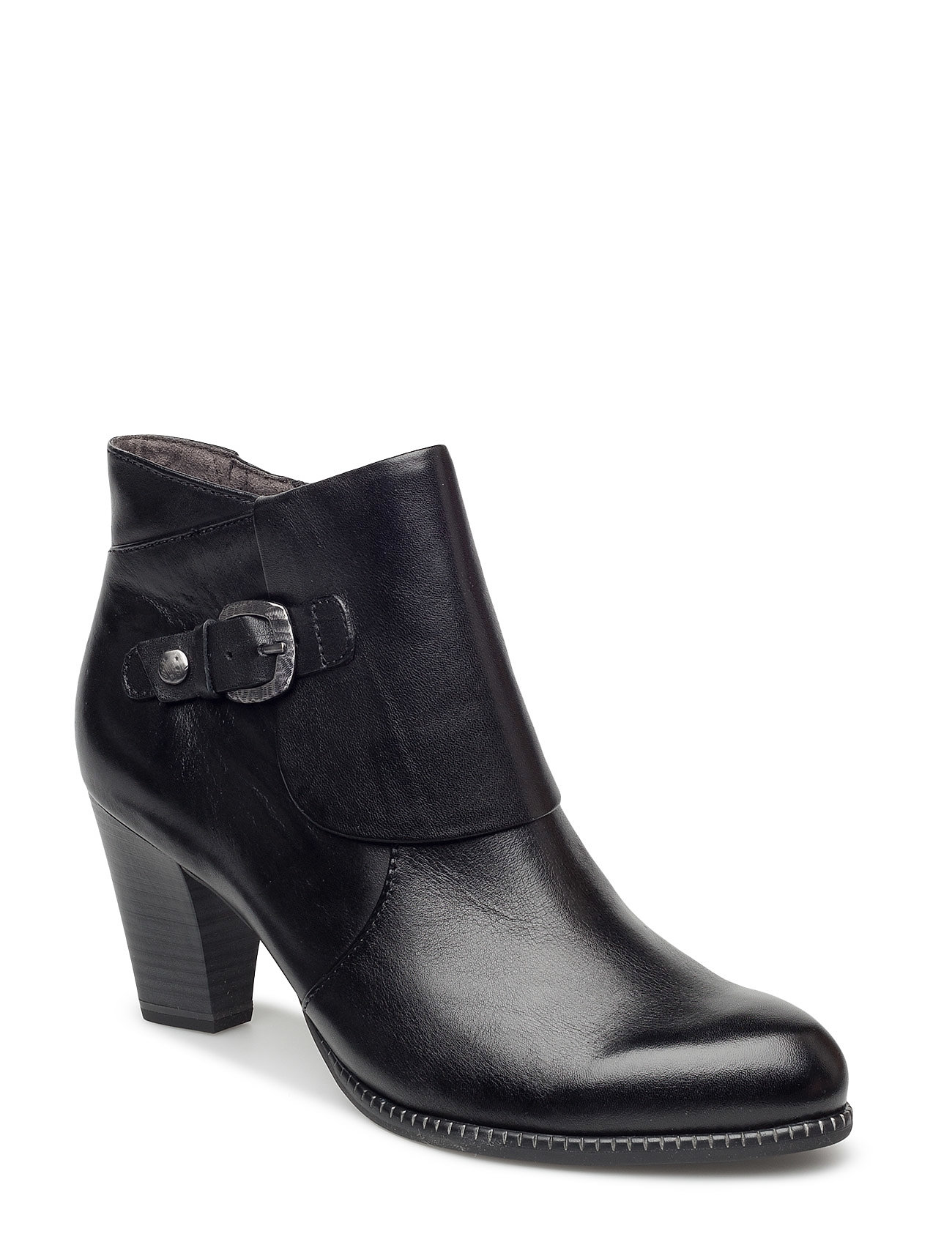 Woms Boots - Eddy Shoes Boots Ankle Boots Ankle Boot - Heel Musta Tamaris Heart & Sole