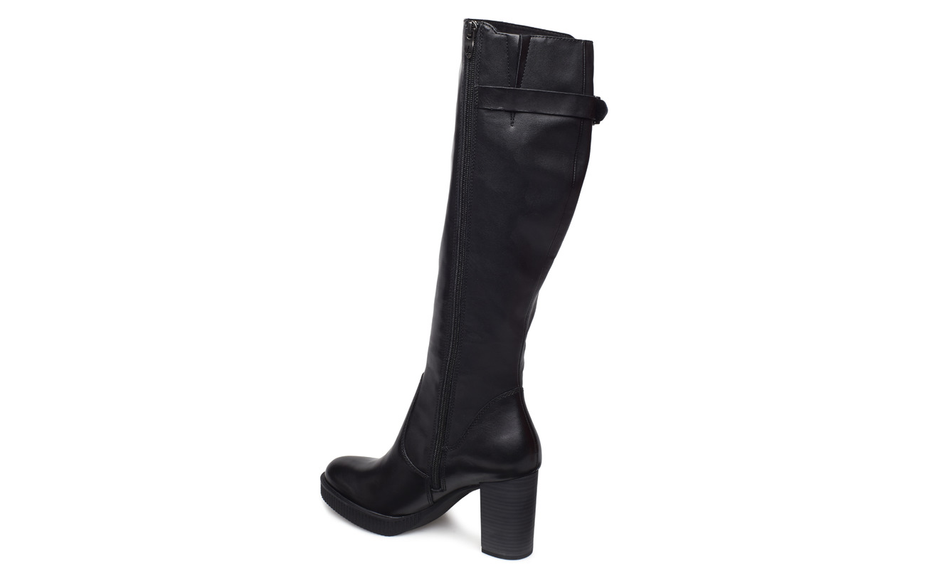 Boots Empeigne Woms Synthetic Semelle Extérieure Tamaris Black Cuir 5tZ5qH