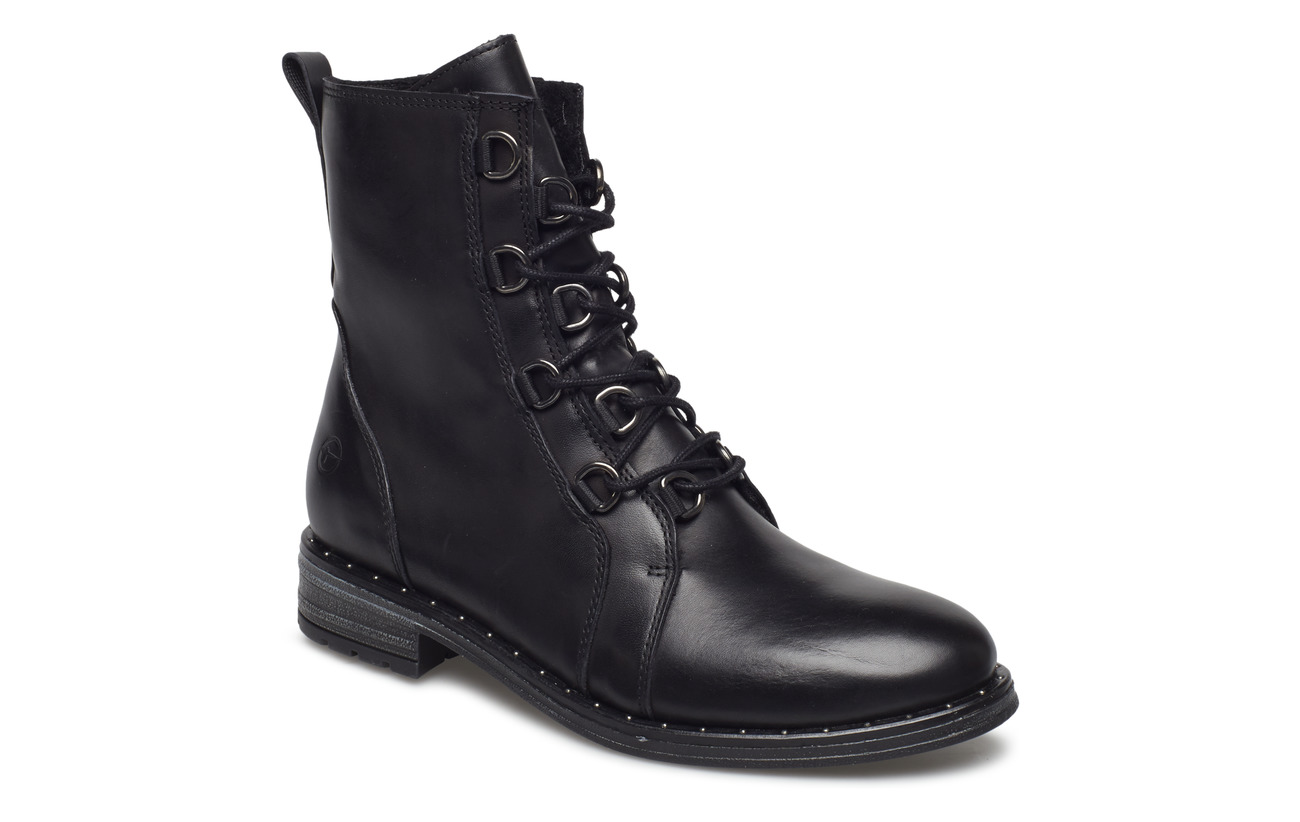 Cuir Semelle Extérieure Tamaris Black Empeigne Synthetic Woms Boots PwnwXqvIp