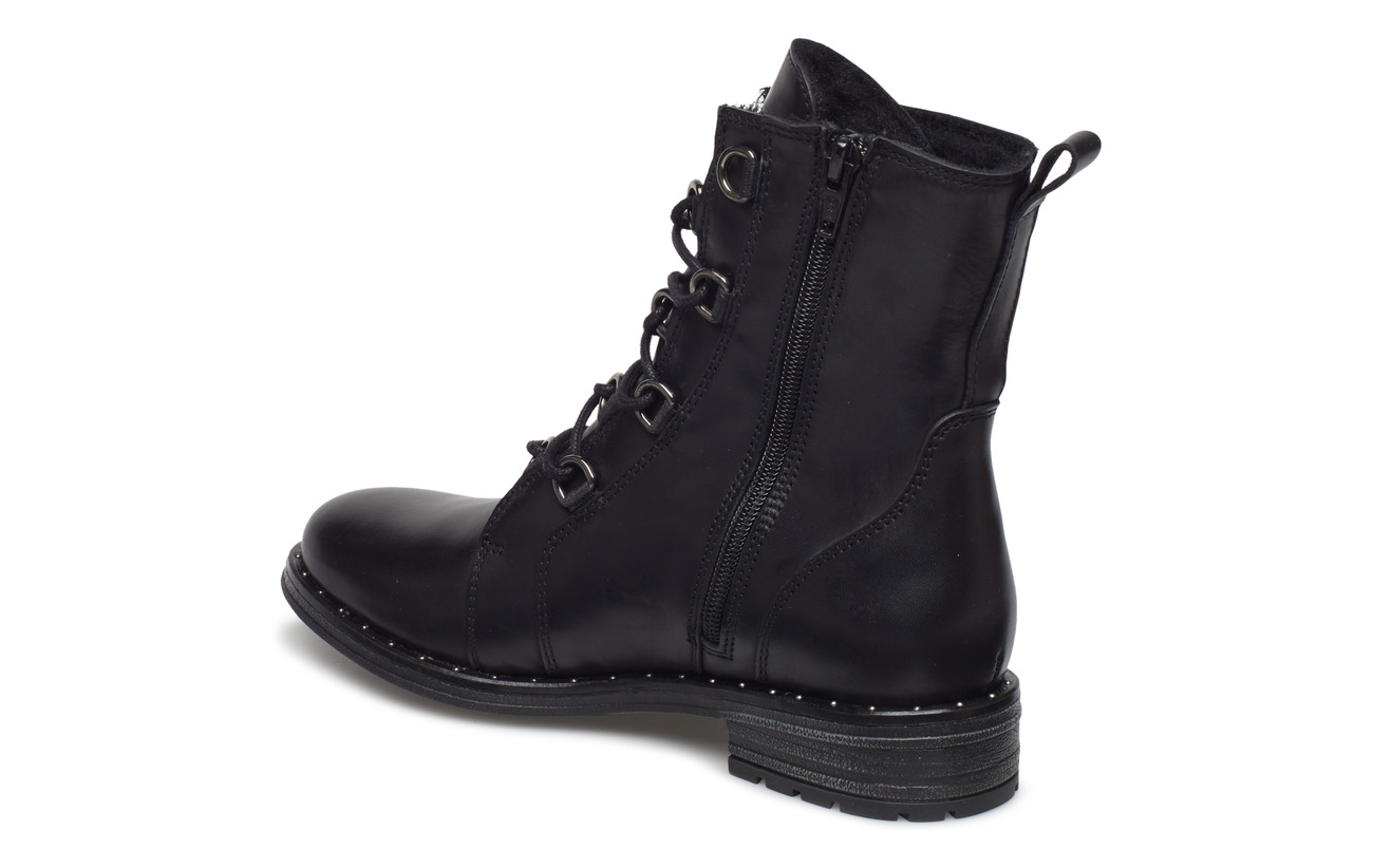 Cuir Semelle Extérieure Tamaris Black Empeigne Synthetic Woms Boots PwnwXqvIp