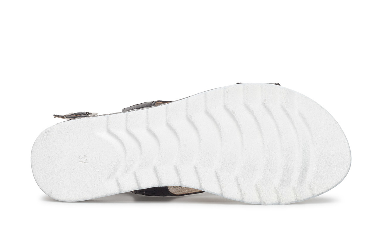 Semelle Synthetic silv Empeigne Woms Met Tamaris Blk Sandals Extérieure nqwYv0