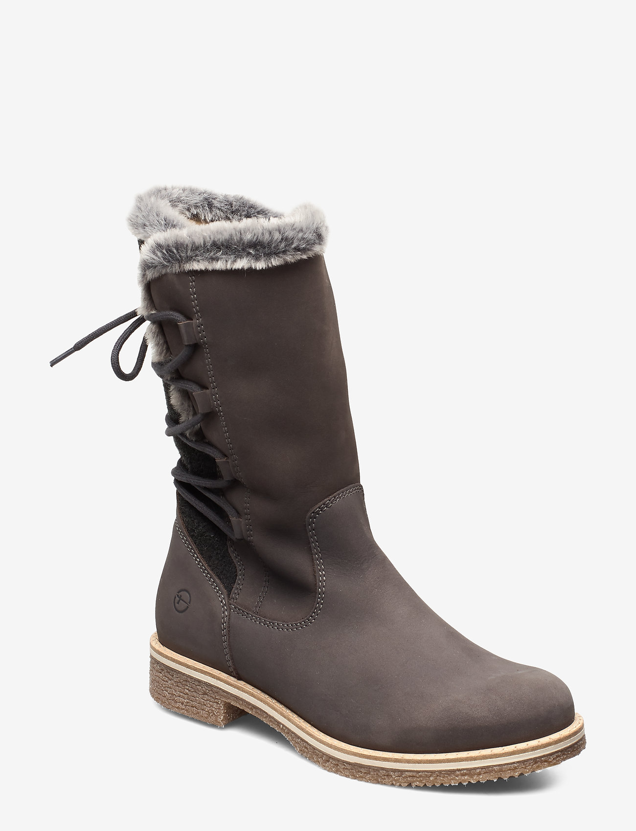 tamaris fur lined boots