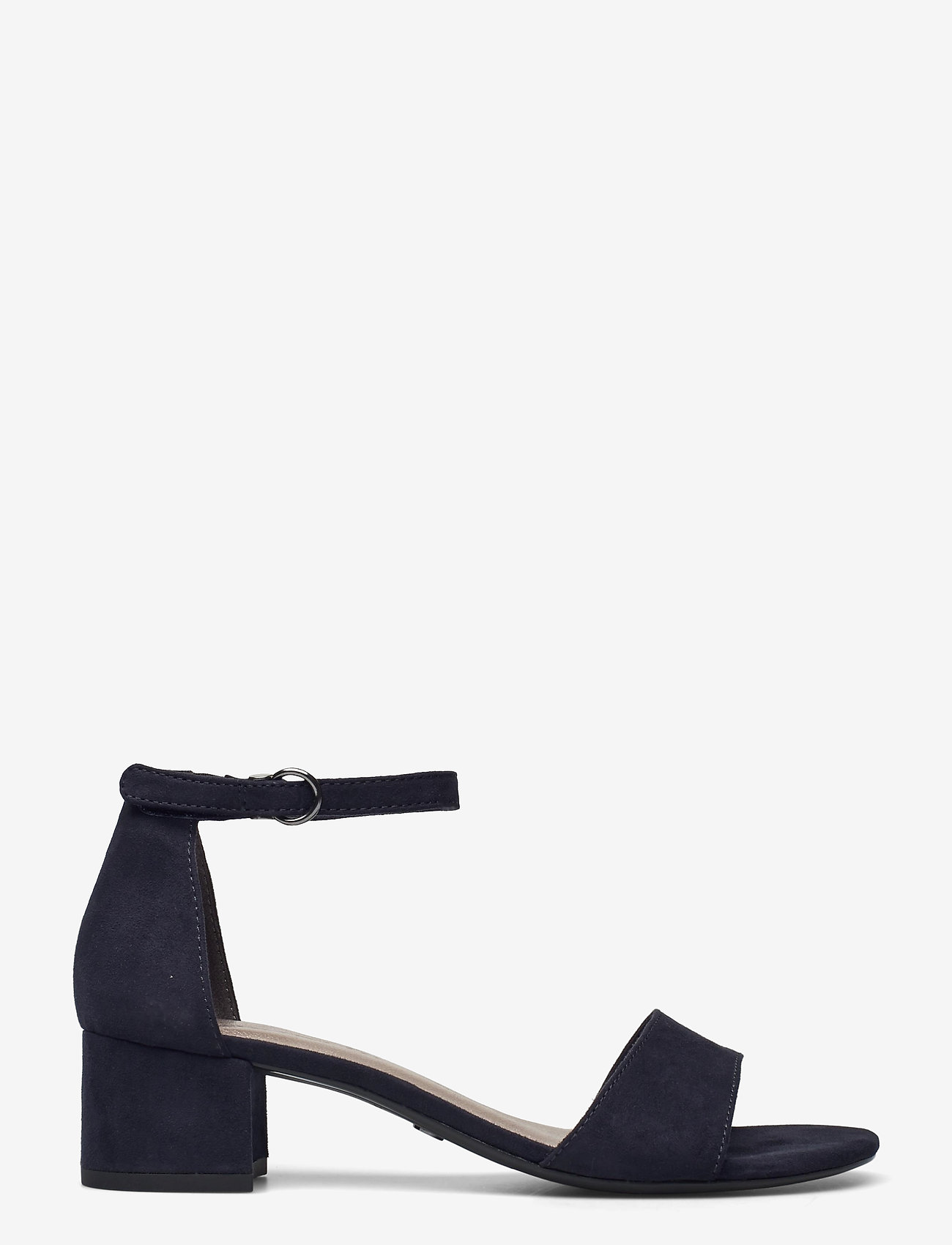 navy heeled sandals